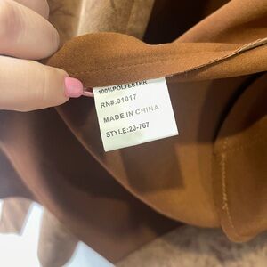 Wrap Jacket - suede like